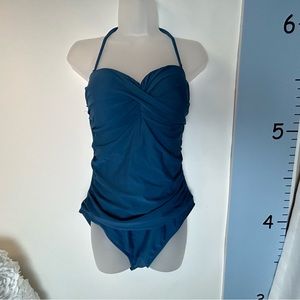 Hilor Dark‎ Blue 1PC Swimsuit 12